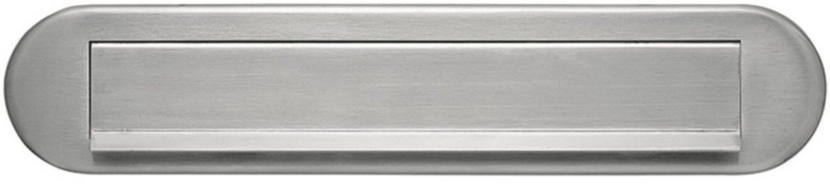 Artitec Briefplaat 93301 Ovaal Budr RVS