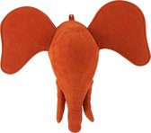 Olifant - Olifant | textiel | oranje | 37.5x30x (h)16 cm