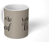 Mok - Love - Spreuken - Valentijsdag voor mannen - 350 ML - Beker - Uitdeelcadeautjes - Mok met Tekst