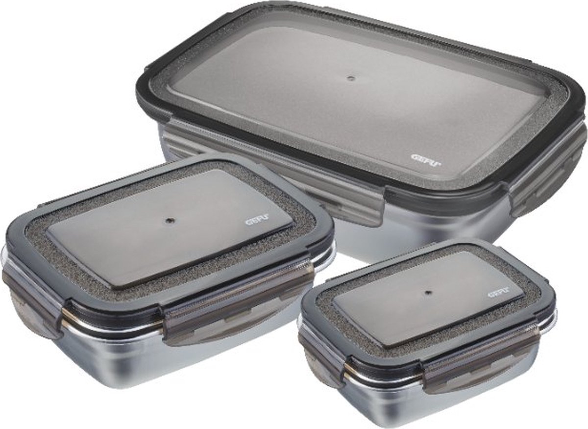 Vershoudbox, 3-delige set – Gefu | Preppo