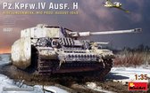 Miniart - 1/35 Pz.kpfw.iv Ausf. H Nibelungenwerk. Mid 1943 (12/21) *min35337 - modelbouwsets, hobbybouwspeelgoed voor kinderen, modelverf en accessoires