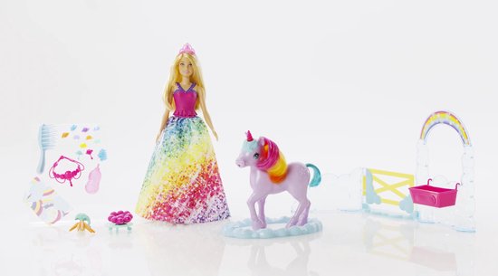 Barbie Dreamtopia Pop en Eenhoorn - Pop met Eenhoorn | bol.com