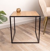 home accents side table -bijzettafel 37x37x37cm