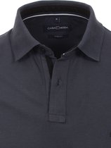 Casa Moda Polo Shirt Comfort Fit Effen Stretch Antraciet - XXL