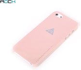 Apple iPhone 5/5s/SE Hoesje - Rock - Naked Serie - Hard Kunststof Backcover - Roze - Hoesje Geschikt Voor Apple iPhone 5/5s/SE