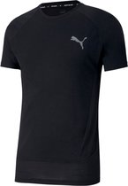 Puma · Evostripe t-shirt Heren - Blauw- Maat S