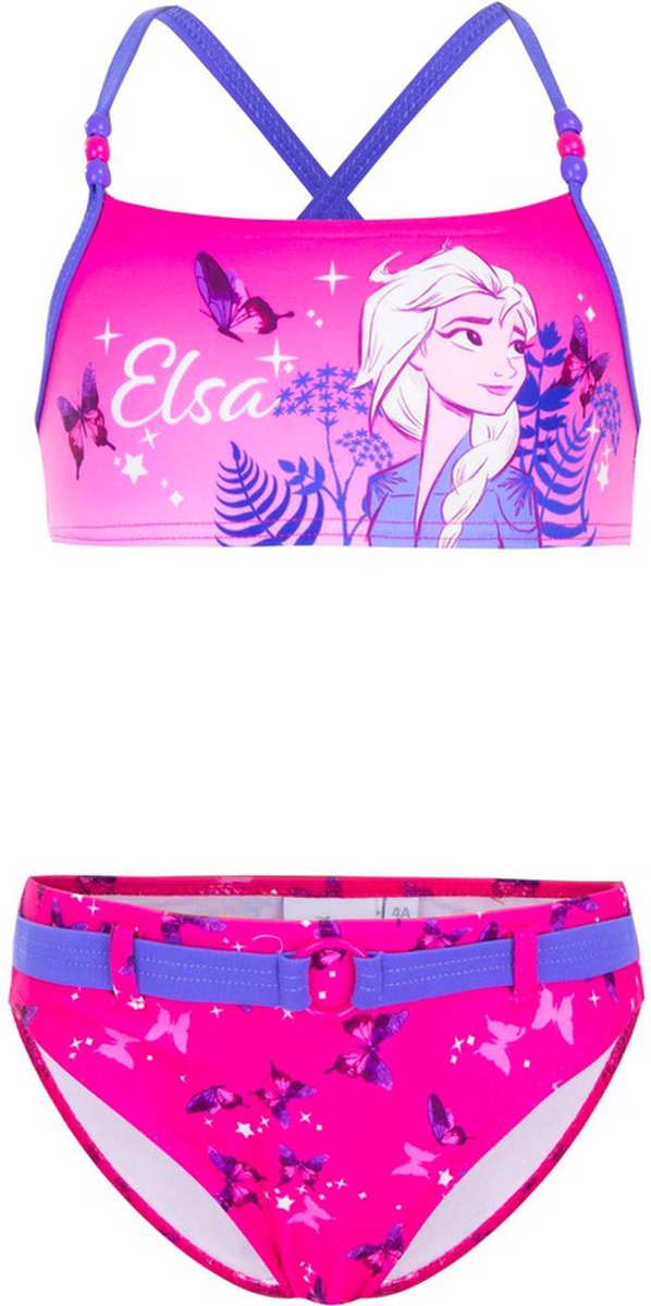 Disney Frozen 2 bikini - roze - maat 128
