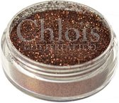 Chloïs Glitter Light Coffee 10 ml - Chloïs Cosmetics - Chloïs Glittertattoo - Cosmetische glitter geschikt voor Glittertattoo, Make-up, Facepaint, Bodypaint, Nailart - 1 x 10 ml