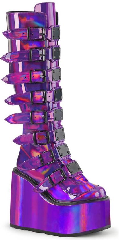 Demonia Platform Bottes femmes -40 Chaussures- SWING-815 US 10 Violet