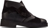 Clarks - Dames schoenen - Desert Patch - D - zwart - maat 4