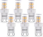 Groenovatie LED Lamp - G9 Fitting - 2W - Extra Klein - Warm Wit - 6-Pack