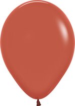 Sempertex ballonnen Fashion Terracotta | 50 stuks | 12 inch | 30cm