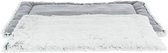 Trixie inclinable Trixie Harvey. Couverture moelleuse pour chien blanc-noir/gris 95 x 65 cm