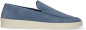 Sacha - Heren - Blauwe suède loafers - Maat 43