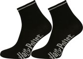 Zwarte sokken met gouden inscriptie - Harry Potter / 27-30