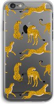 CaseCompany® - iPhone 6 PLUS / 6S PLUS hoesje - Luipaard - Soft Case / Cover - Bescherming aan alle Kanten - Zijkanten Transparant - Bescherming Over de Schermrand - Back Cover