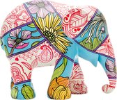 Elephant Parade - Henna & Head Scarves - Handgemaakt Olifanten Beeldje - 20cm