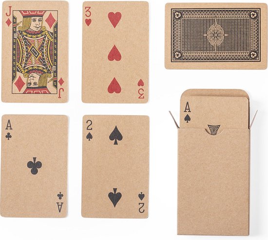 Speelkaarten - Kaartspel - Kaarten - Speelkaarten volwassenen - Duurzaam  -... | bol.com