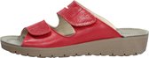 Rohde Dames slippers Open Teen - rood - Maat 40