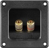 12 Stuks 2-polige DIN-luidsprekerstekkers met schroefklemmen, HiFi