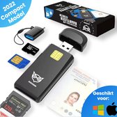 Good2know Id Kaartlezer – Kaartlezer identiteitskaart – SD Kaartlezer  – Identiteitskaartlezer – 2022 – eID – Id Lezer – USB C - USB A – België – Mac, Windows