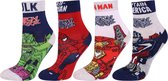4x lange sokken voor kinderen Avengers MARVEL / MAAT 23-26
