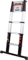 Bol.com Batavia Telescoopladder 327m professional - Uitgeschoven lengte 327cm - Werkzame breedte 32cm - Antislip - Max. belastin... aanbieding