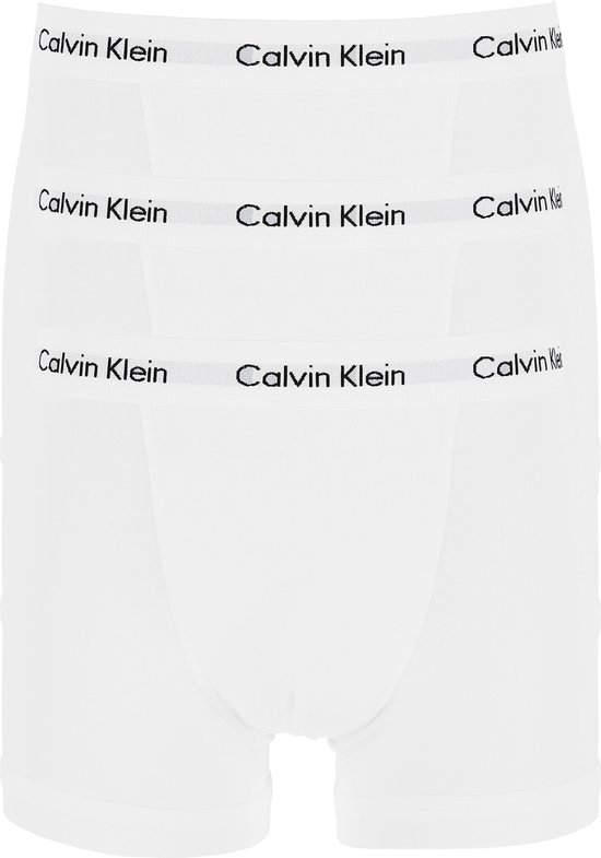 Calvin Klein 3-Pack Heren Boxershort - Wit - Maat S