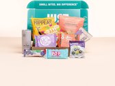 JustBite - Geschenkbox met 9 gezonde snacks en 1 drankje "moederdag"