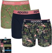 Apollo heren boxershorts | MAAT S | Jungle | 3-pack