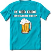 Ik Heb EHBO T-Shirt | Bier Kleding | Feest | Drank | Grappig Verjaardag Cadeau | - Blauw - S