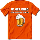 Ik Heb EHBO T-Shirt | Bier Kleding | Feest | Drank | Grappig Verjaardag Cadeau | - Oranje - L