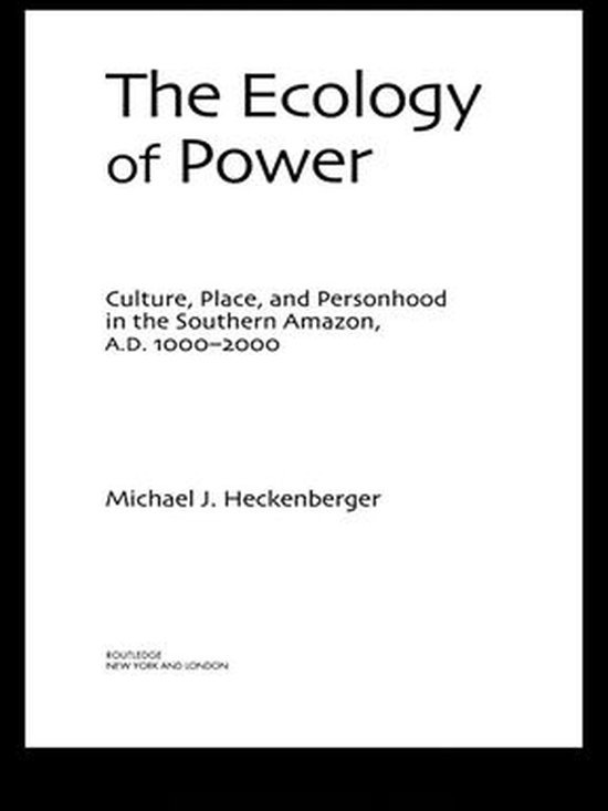 The Ecology of Power - cover