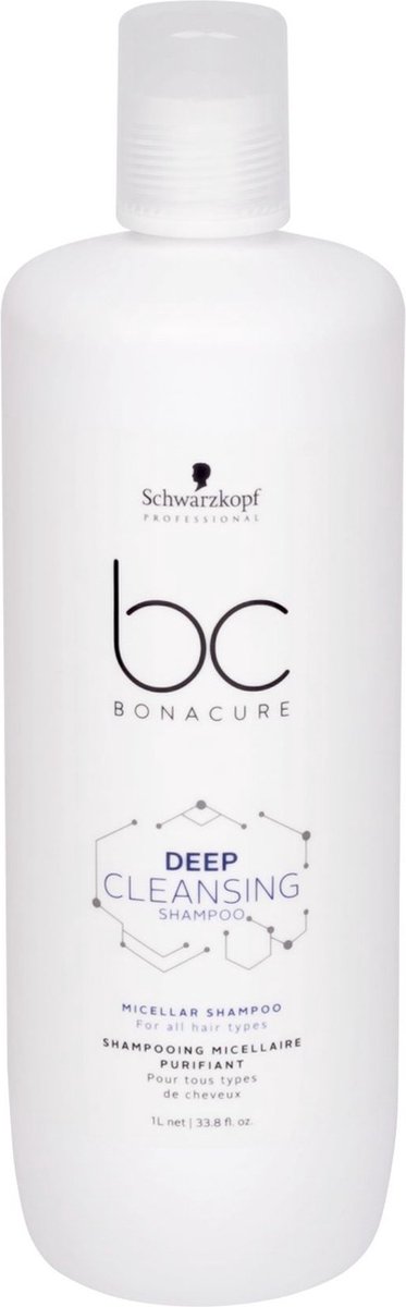 Schwarzkopf Bonacure Scalp Therapy Deep Cleansing Shampoo -1000 ml - vrouwen - Voor