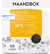 LILLYDOO Huidvriendelijke Luiers - Maat 5 (11-16 kg) - 125 Stuks - Maandbox