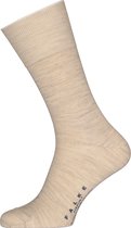 FALKE Airport herensokken - beige melange - Maat: 43-44