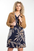 Cassis Dames Perfectojasje in suèdine - Jas - Maat 42