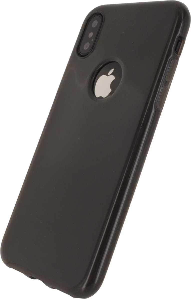 Apple iPhone X/10 Hoesje - Xccess - Serie - TPU Backcover - Zwart - Hoesje Geschikt Voor Apple iPhone X/10