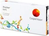 Proclear Toric XR (3 lenzen) Sterkte: +4.50, BC: 8.80, DIA: 14.40, cilinder: -2.75, as: 10°