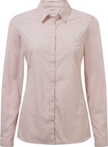Craghoppers - UV blouse voor vrouwen - Lange mouwen - Bardo - Roze - maat XXL (46)