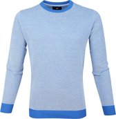 Suitable - Katoen Pullover Thomas Blauw - L - Modern-fit