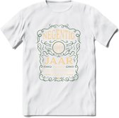 90 Jaar Legendarisch Gerijpt T-Shirt | Mos - Ivoor | Grappig Verjaardag en Feest Cadeau Shirt | Dames - Heren - Unisex | Tshirt Kleding Kado | - Wit - S