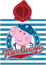 Peppa Pig Team George - poncho - 50 x 115 cm - Multi