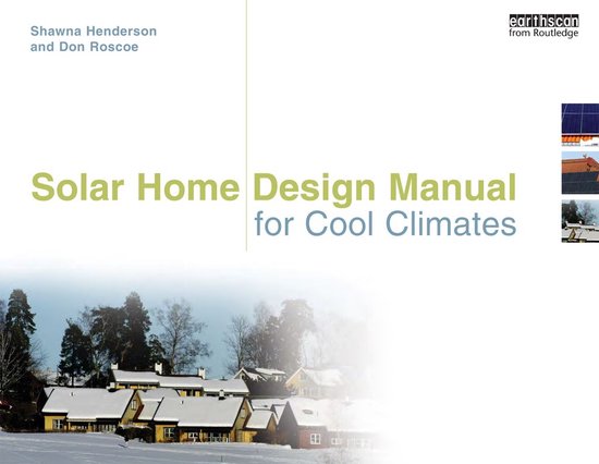 Solar Home Design Manual for Cool Climates - cover