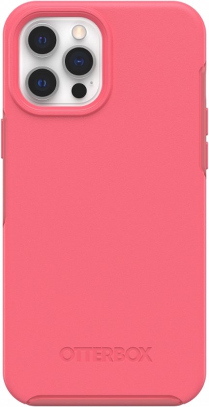 Otterbox Symmetry Plus Hoesje Met Magsafe Voor Apple Iphone 12 Pro Max Roze Bol Com