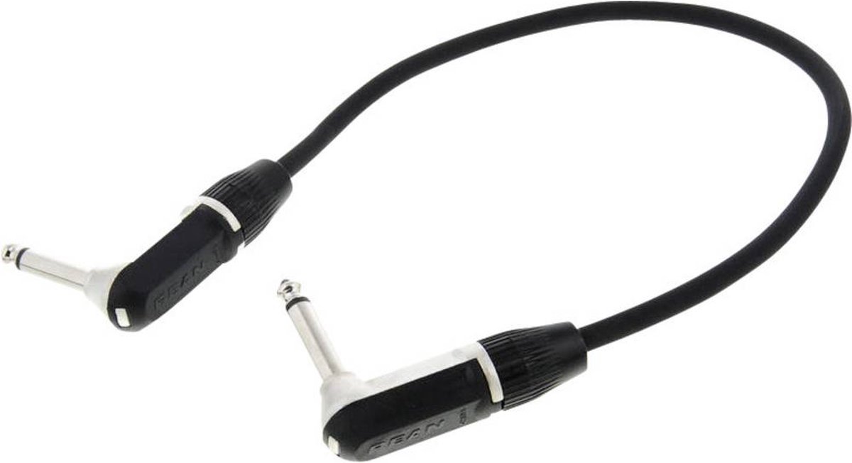 Cordial CFI 0.15 RR - Instrument kabel, jack - jack haaks, 15 cm.
