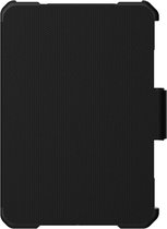 UAG Tablet Hoes Geschikt voor iPad Mini 6 (2021) - UAG Metropolis Bookcase tablet - Zwart /Zwart