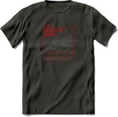 F-15 Vliegtuig T-Shirt | Unisex leger Kleding | Dames - Heren Straaljager shirt | Army F16 | Grappig bouwpakket Cadeau | - Donker Grijs - XXL