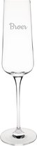 Gegraveerde Champagneglas 27cl Broer