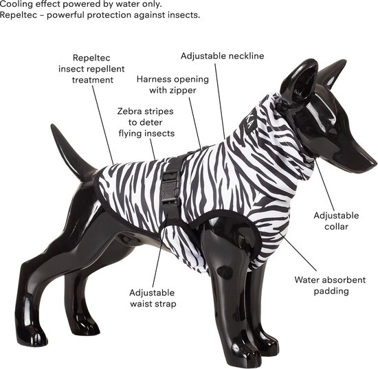 Honden vest maat 35